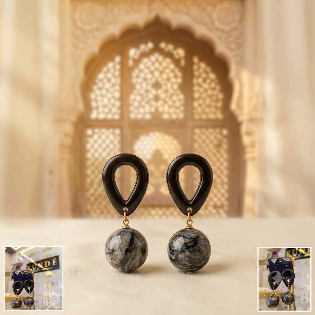 Rani Lakshmibai Solo Earring - View 2