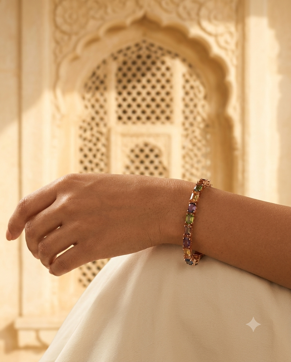 Rani Lakshmibai Kiwi Bracelet - View 4